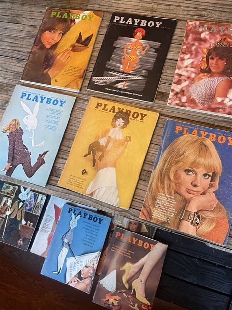 playboy centerfolds 1960s|Vintage Playboy Mags